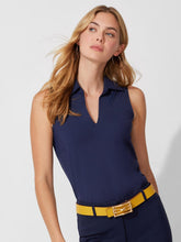 J.McLaughlin Aida Sleeveless Top Winter Navy | Women Catalina Cloth™ Dresses