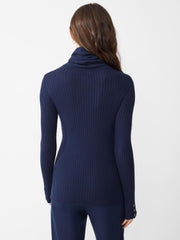 J.McLaughlin Arlette Turtleneck Navy | Women Sweaters