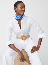 J.McLaughlin Britt Linen Shirt White | Women Shirts & Tops