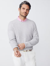 J.McLaughlin Caldwell Cashmere Sweater Light Heather Gray | Men/Women Sweaters