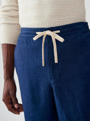 J.McLaughlin Callistair Linen Pants Navy | Men Pants