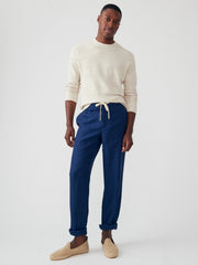 J.McLaughlin Callistair Linen Pants Navy | Men Pants