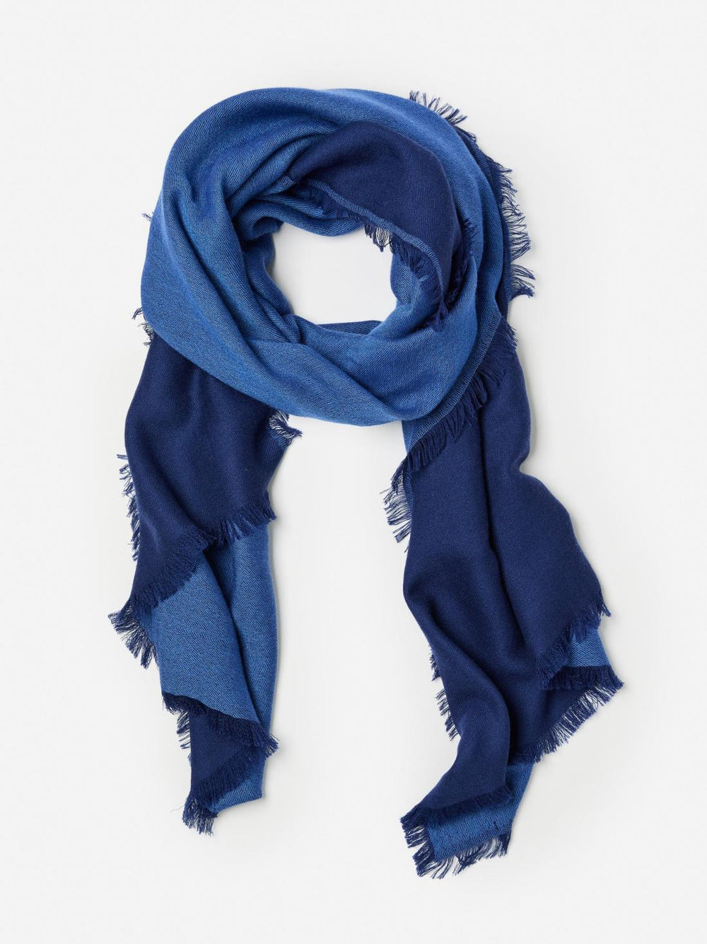 J.McLaughlin Carey Cashmere Scarf Navy/jmc Blue | Women Scarves