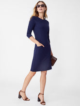 J.McLaughlin Catalyst Dress Winter Navy | Women Dresses