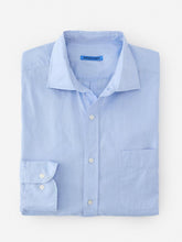 J.McLaughlin Club Classic Fit Shirt Blue | Men Shirts