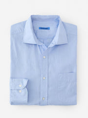 J.McLaughlin Club Classic Fit Shirt Blue | Men Shirts