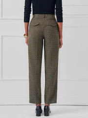 J.McLaughlin Colleen Pants In Foulard Green | Women Pants