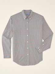 J.McLaughlin Collis Classic Fit Shirt In Plaid Green/blue/pink | Men Shirts