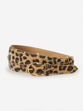 J.McLaughlin Danica Suede Belt In Leopard Brown/multi | Women Belts