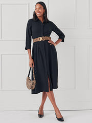 J.McLaughlin Darla Dress Black | Women Dresses