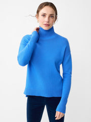 J.McLaughlin Dina Cashmere Turtleneck Jmc Blue | Women Sweaters