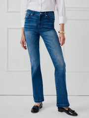 J.McLaughlin Domino Jeans Medium Denim Blue | Women Jeans