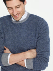 J.McLaughlin Dunkeld Sweater Navy/gray | Men Sweaters