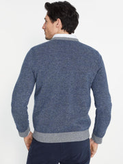 J.McLaughlin Dunkeld Sweater Navy/gray | Men Sweaters