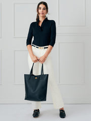 J.McLaughlin Durham Ruffle Top Black | Women Catalina Cloth™ Dresses