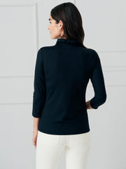 J.McLaughlin Durham Ruffle Top Black | Women Catalina Cloth™ Dresses