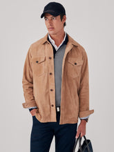 J.McLaughlin Fieldston Suede Jacket Fawn | Men Jackets & Sport Coats