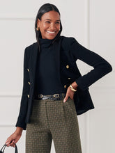 J.McLaughlin Genevieve Blazer Black | Women Jackets