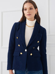 J.McLaughlin Genevieve Blazer Navy | Women Jackets
