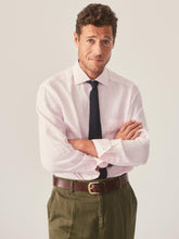 J.McLaughlin Gramercy Classic Fit Linen Shirt Light Pink | Men Shirts