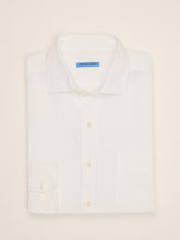 J.McLaughlin Gramercy Classic Fit Linen Shirt White | Men Shirts
