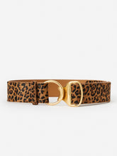 J.McLaughlin Isobel Pony Hair Belt In Leopard Brown/multi | Women Shoes & Accessories