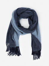 J.McLaughlin Jaipur Cashmere Scarf Navy/baby Blue | Women Shoes & Accessories