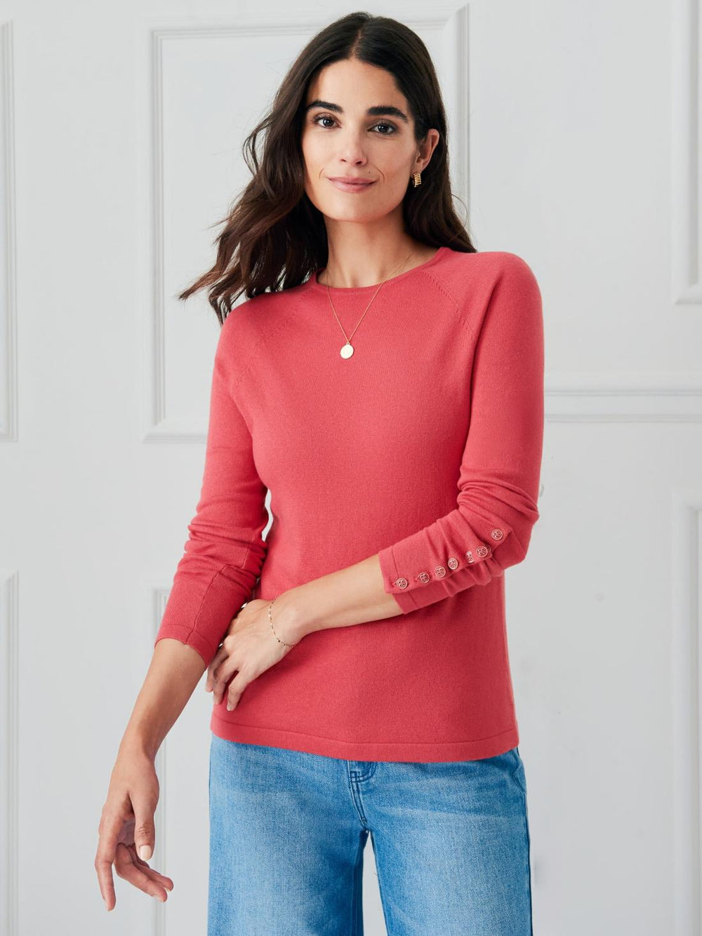 J.McLaughlin Jamey Sweater Maple | Women Sweaters
