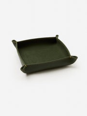 J.McLaughlin Leather Trinket Tray Green | Men Shoes & Accessories