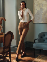 J.McLaughlin Lenni Velvet Jeans Camel | Women Pants