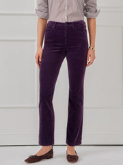 J.McLaughlin Lenni Velvet Jeans Jewel Purple | Women Pants