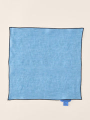 J.McLaughlin Linen Pocket Square Ocean | Men Pocket Squares