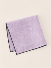 J.McLaughlin Linen Pocket Square Purple | Men Pocket Squares