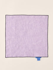 J.McLaughlin Linen Pocket Square Purple | Men Pocket Squares