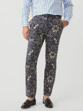 J.McLaughlin Lukas Pants In Night Blooms Navy/off White | Men Pants