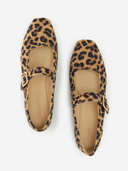 J.McLaughlin Macayle Mary Jane Flats In Leopard Brown/multi | Women Shoes & Accessories