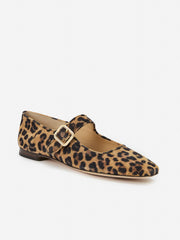 J.McLaughlin Macayle Mary Jane Flats In Leopard Brown/multi | Women Shoes & Accessories