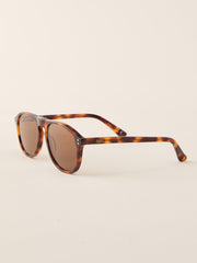 J.McLaughlin Mcqueen Sunglasses In Tortoise Brown | Men Shoes & Accessories