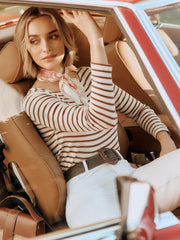 J.McLaughlin Mildred Raffia Belt Brown | Women Belts