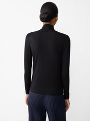 J.McLaughlin Nadia Turtleneck Black | Women Shirts & Tops