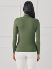 J.McLaughlin Nadia Turtleneck Cypress | Women Shirts & Tops