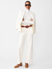 J.McLaughlin Nadia Turtleneck Off White | Women Shirts & Tops