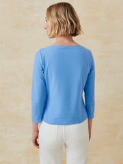 J.McLaughlin Natasha Tee Chambray | Women Catalina Cloth™ Dresses