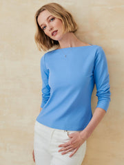 J.McLaughlin Natasha Tee Chambray | Women Catalina Cloth™ Dresses