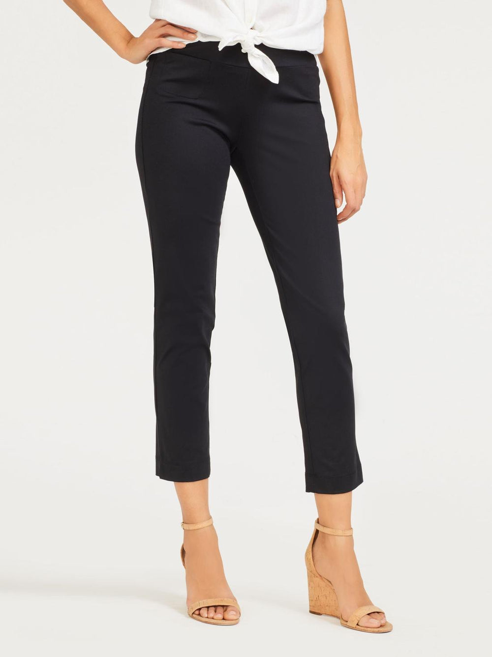 J.McLaughlin Newport Capri Pants Black | Women Catalina Cloth™ Dresses