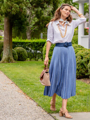 J.McLaughlin Paola Skirt Denim | Women Skirts