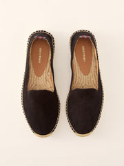J.McLaughlin Rafe Suede Espadrilles Black | Men Shoes
