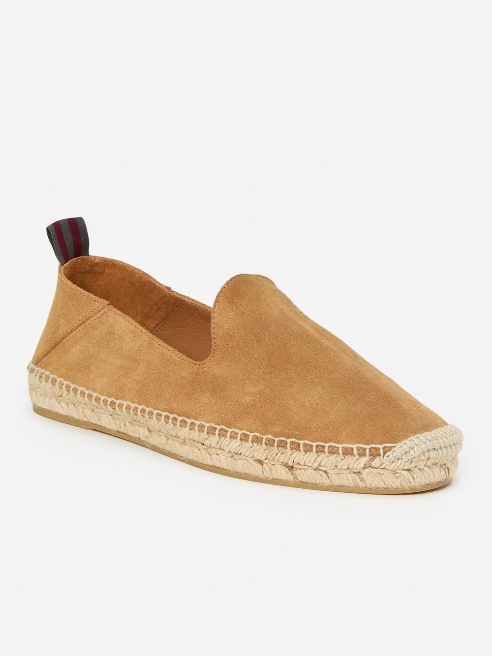 J.McLaughlin Rafe Suede Espadrilles Caramel | Men Shoes