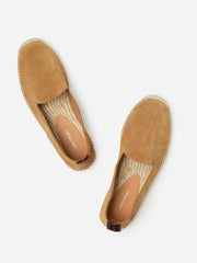 J.McLaughlin Rafe Suede Espadrilles Caramel | Men Shoes