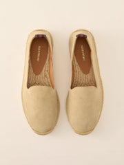 J.McLaughlin Rafe Suede Espadrilles Stone | Men Shoes